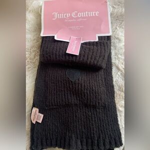 Juicy Couture Black beanie and Scarf